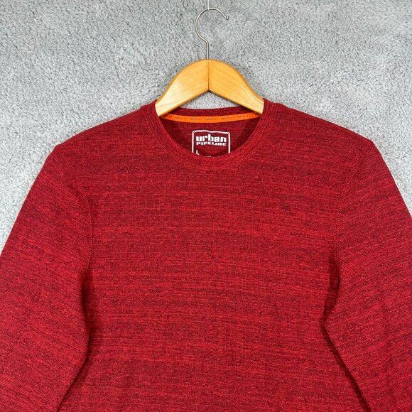 Urban pipeline Men's thermal shirt long sleeve max flex burgundy - Picture 4 of 10